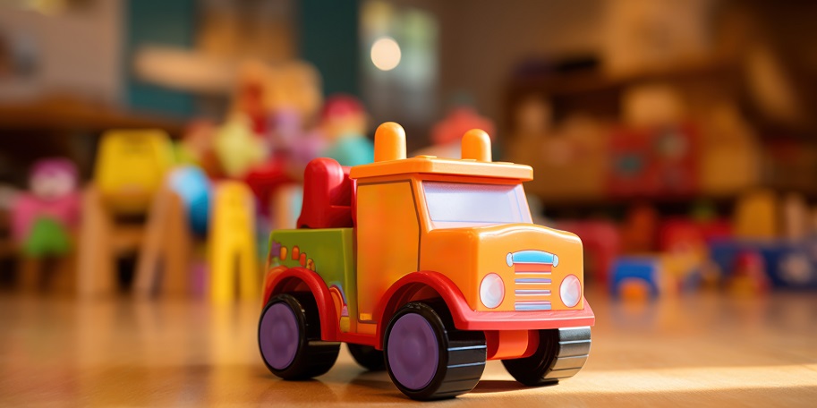 Kids playing with Blockbot